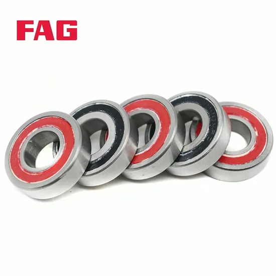 Double Row Angular Contact Ball Bearing 3203-B-2RS-Tvh FAG for Precision Machinery with Polyamide Cage