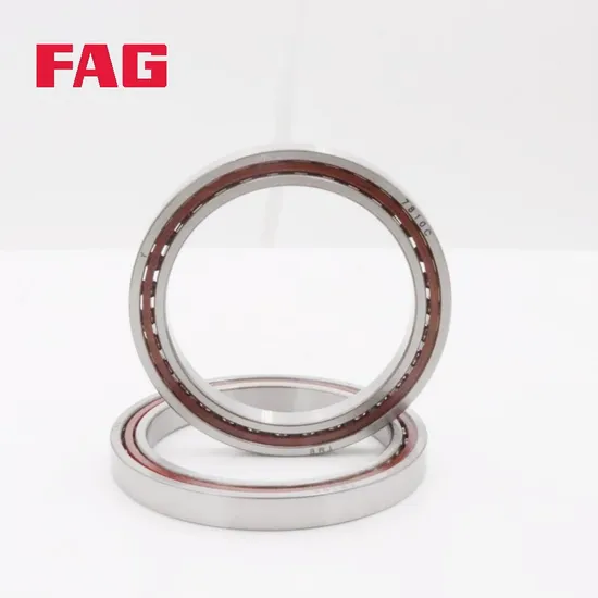 Double Row Angular Contact Bearings 3218-M FAG Polyamide Cage for Precision Machine Tools