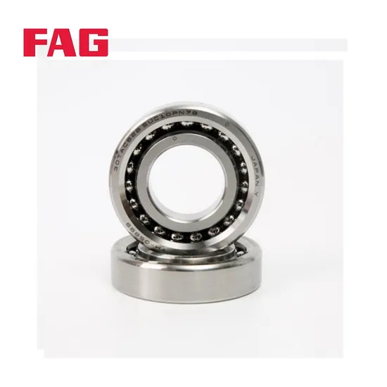 High Speed FAG 3220B Double Row Angular Contact Ball Bearing P0 C3 for High Frequency Motors