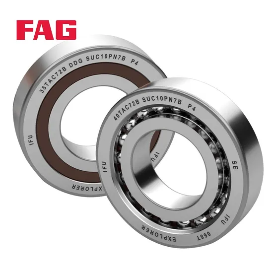Double Row Angular Contact Ball Bearing 3305-B-2Z-TNH FAG for Precision Machine Tools DIN 628-3