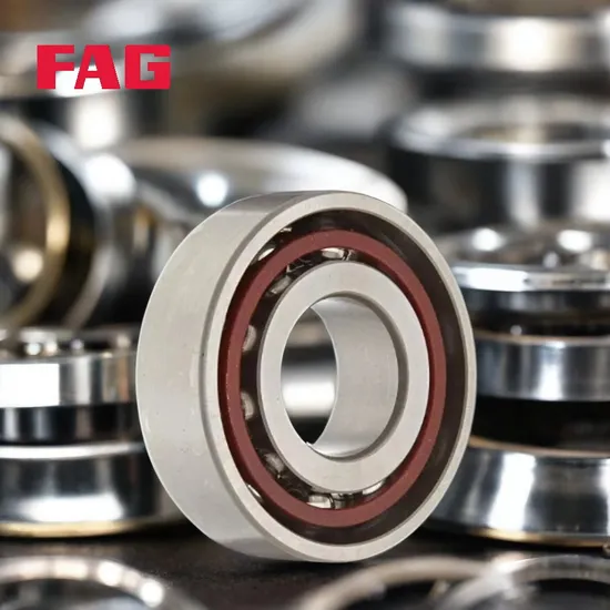 Double Row Angular Contact Ball Bearing FAG 3305BC TNH Polyamide Cage for Precision Machinery