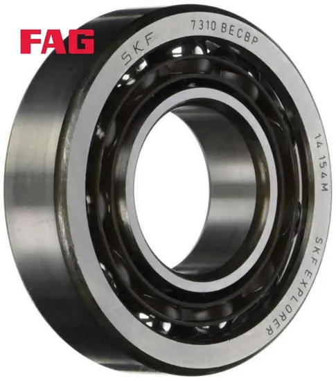 Double Row Angular Contact Ball Bearing FAG 3308-Bd-XL-Tvh for Precision Machine Tools with Polyamide Cage