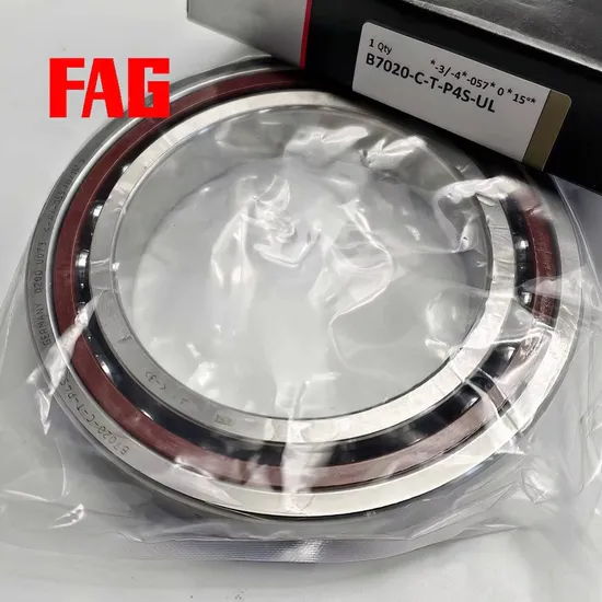 High Precision FAG B7211-C-T-P4s-UL Ceramic Ball Spindle Bearing for CNC Machine Tools with ISO P4/P2 Precision
