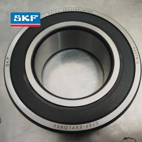 Double Row Angular Contact Ball Bearing 3318 A/C3 P4 Precision for Machine Tool Spindle