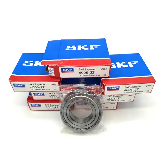 Dynamic Balanced SKF 6005 Deep Groove Ball Bearing 25×47×12mm P0-P2 for Precision Automation Machines