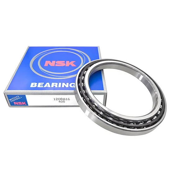120BA16 Excavator Angular Contact Ball Bearing 120x165x22mm NSK P4 Precision for Construction Machinery