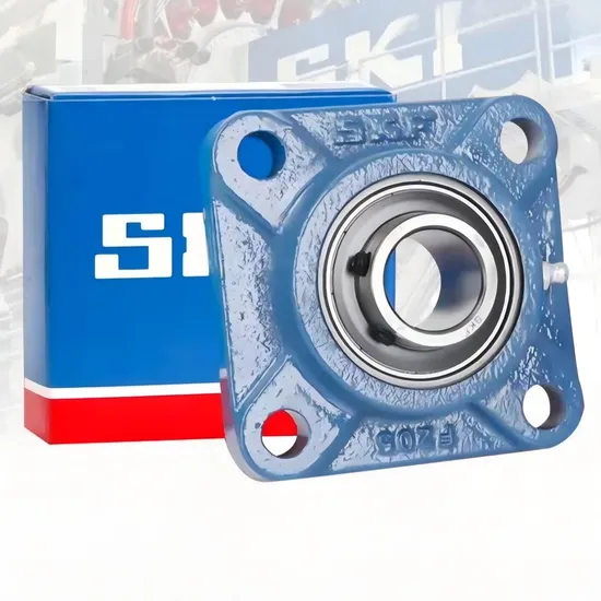 Ucf314 Pillow Block Flange Bearing with Spherical Raceway for High Temperature High Speed Applications