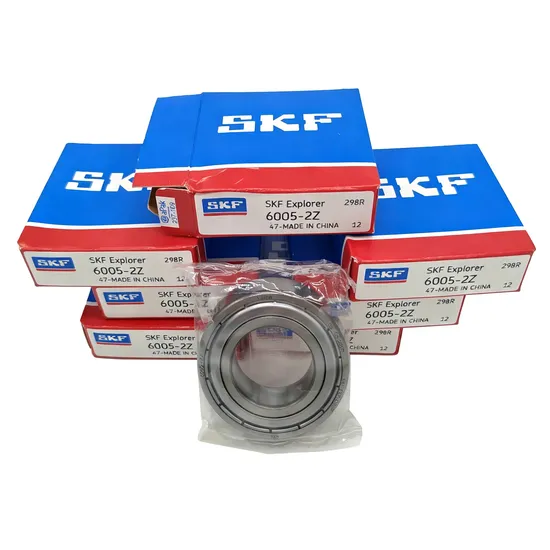 High Rotation Accuracy SKF 6005 Deep Groove Ball Bearing 25x47x12mm for Electronic Equipment with P2 Precision