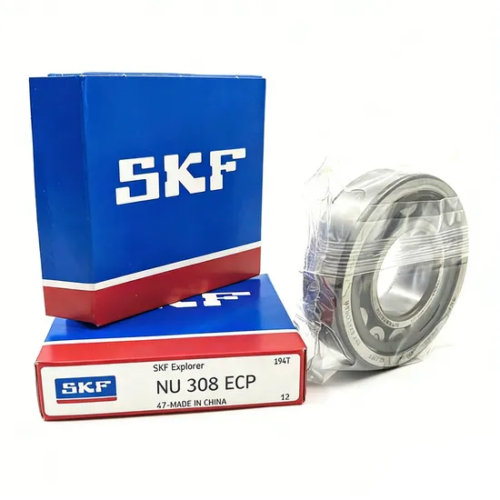 NU308ECP Cylindrical Roller Bearing 40x90x23mm P4 Precision for CNC Machine Tools Long Life