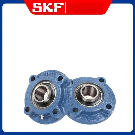 Pillow Block Bearing SKF UCFC217 Round Flange Insert with Spherical Raceway for High-Speed Industrial Machinery