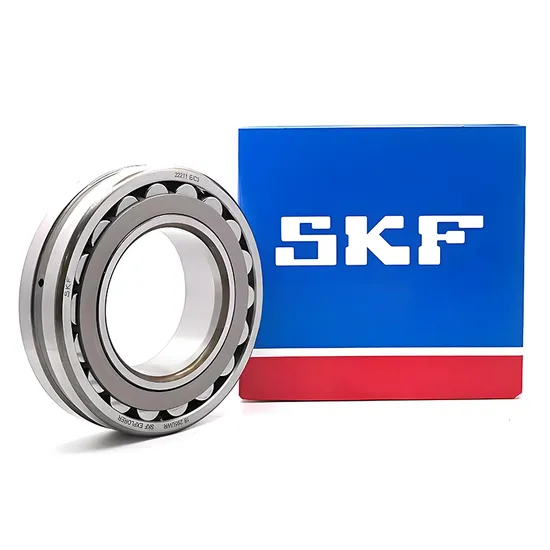 Self-Aligning Roller Bearing 22211E/C3 55x100x25mm SKF Sweden Open Type for Construction Machinery