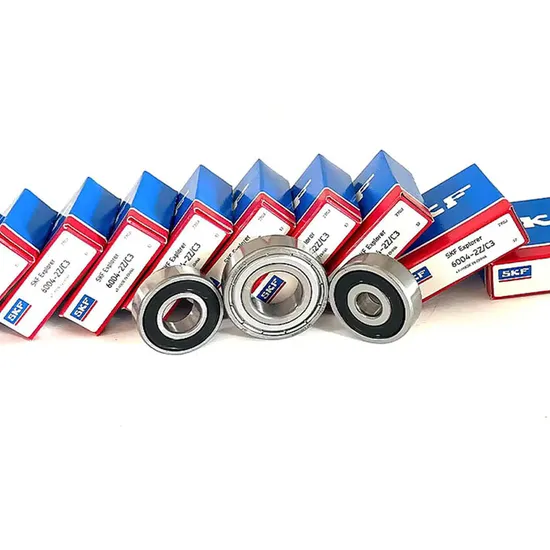 High Precision SKF 6200-6204 Deep Groove Ball Bearings for Auto Machinery P4 Grade GCr15 Steel ZZ 2RS Open
