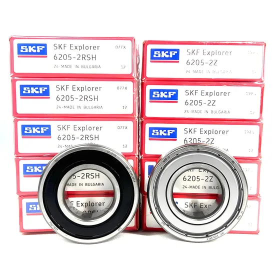 Deep Groove Ball Bearing SKF 6214-2Z/C3 70x125x24mm for Construction Machinery with Steel Cage