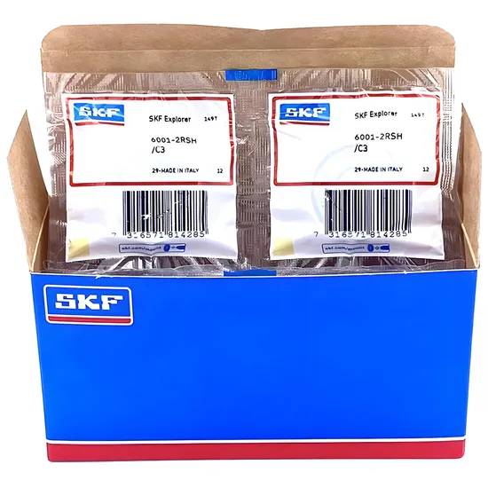 High-Speed SKF Deep Groove Ball Bearing 6001 6002 12x28x8mm for Industrial Machinery Precision Applications