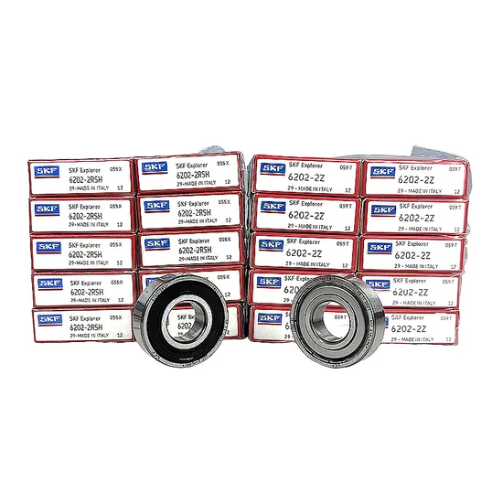 Deep Groove Ball Bearing 6202-2Z/2RSH 15x35x11mm SKF for Precision Industrial Machinery