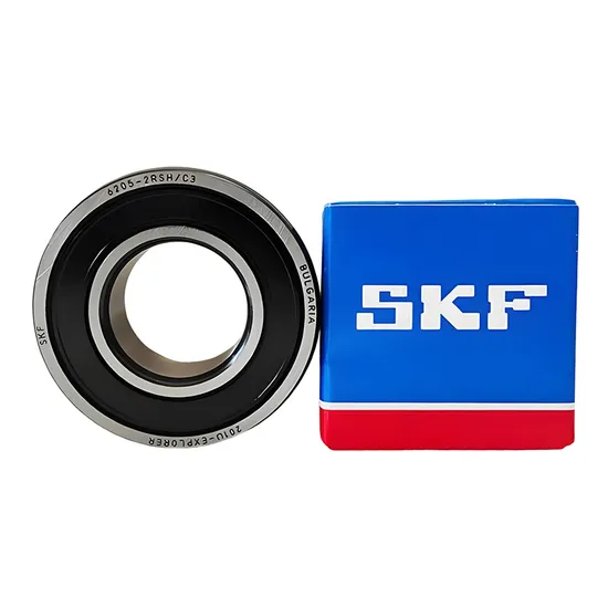 6205 Deep Groove Ball Bearing 25x52x15mm with ZZ/2RS Seals for Construction Machinery