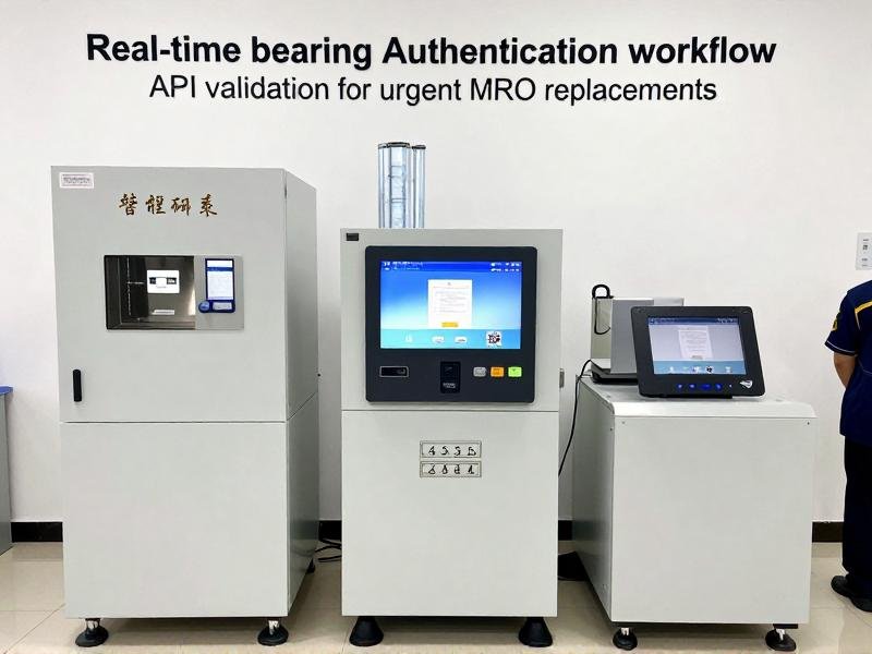 Real-time bearing authentication workflow