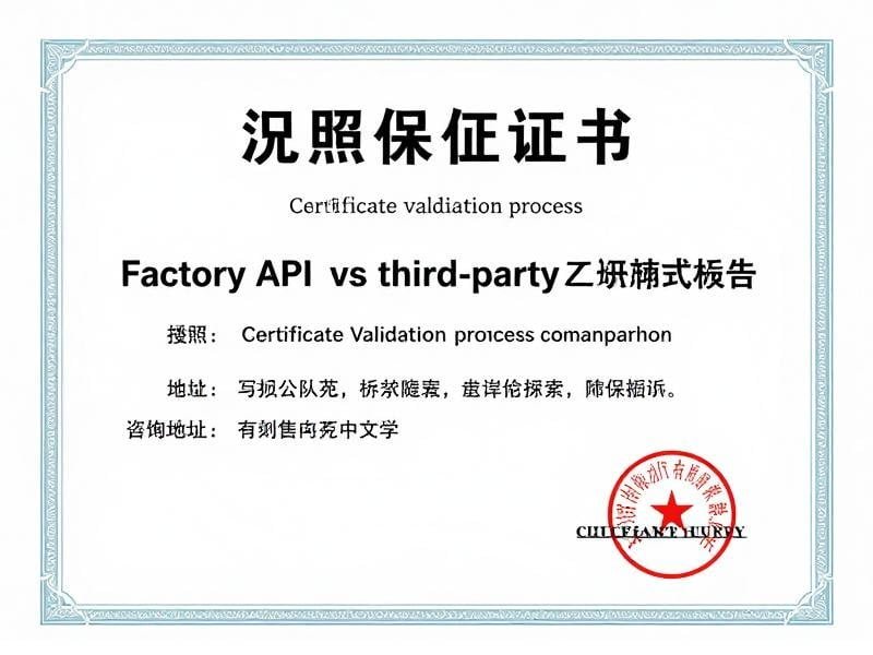 Certificate validation process comparison