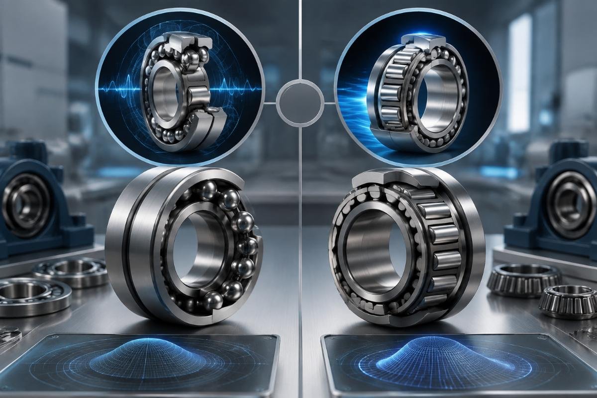 Comparison of Tier-1 bearing engineering features including X-life technology and Explorer class specifications